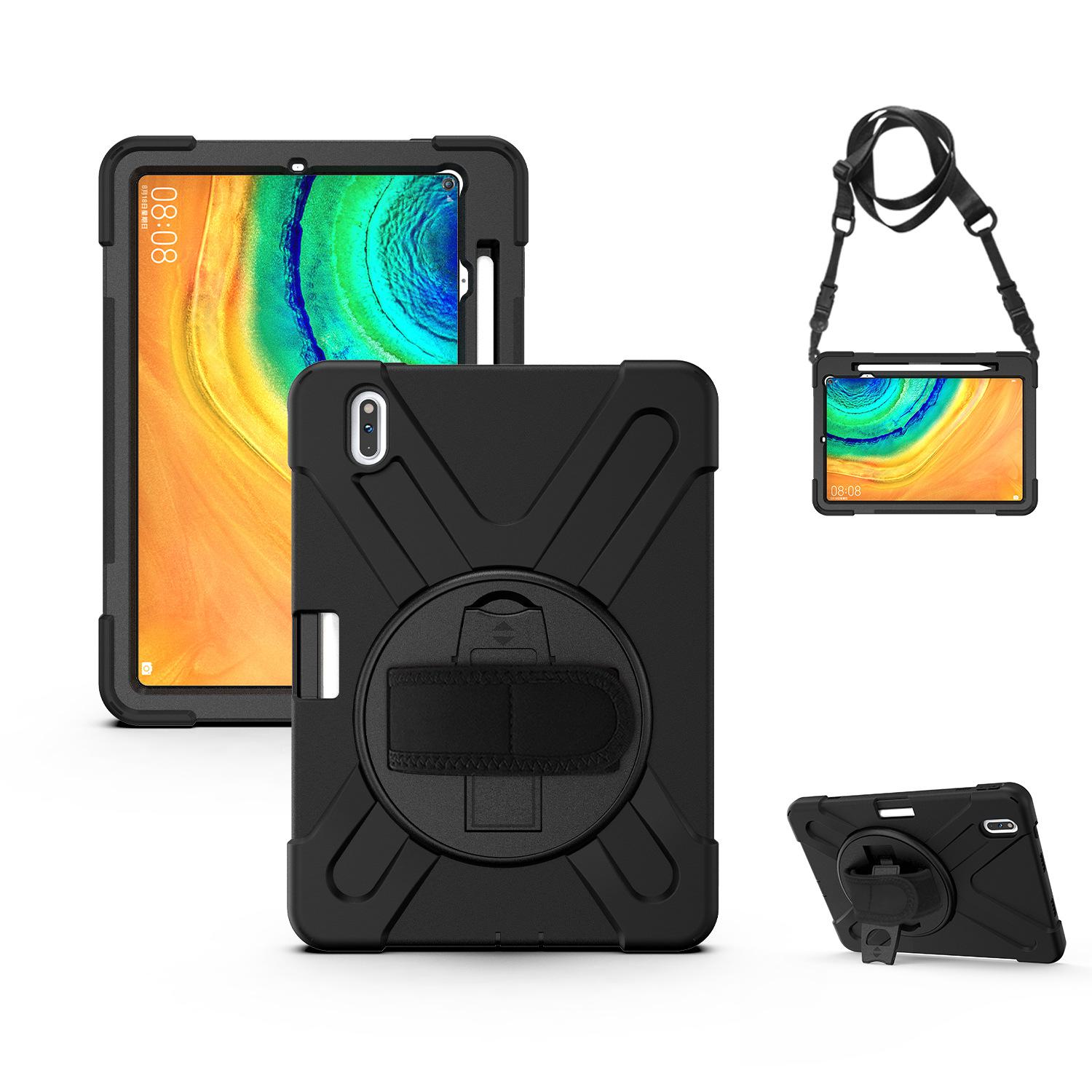 Silicone Protective Case for Huawei MatePad Pro 10.8 Inch Tablet With pen slot, without shoulder strap
Silicone Protective Case for Huawei MatePad Pro 10.8 Inch Tablet With pen slot, without shoulder strap