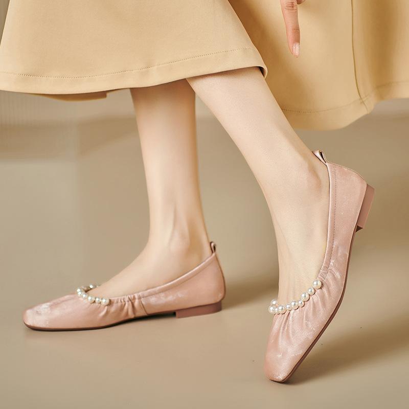 Женские балетки 2025 Лето Новые Слипоны Мягкая подошва Уличная Повседневная обувь Легкие Удобные Нескользящие Роскошные Балетки 40 розовый
Женские балетки 2025 Лето Новые Слипоны Мягкая подошва Уличная Повседневная обувь Легкие Удобные Нескользящие Роскошные Балетки 40 розовый