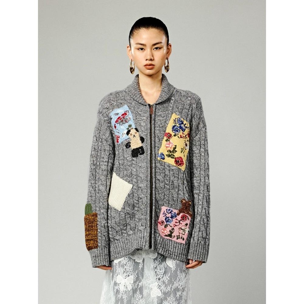 DIMANAF 2025 Plus Size Autumn Sweaters Zipper Coat Cardigan Pockets Women Pattern Printing Buttons Sweaters Knitting Loose Sweater One Size серый
DIMANAF 2025 Plus Size Autumn Sweaters Zipper Coat Cardigan Pockets Women Pattern Printing Buttons Sweaters Knitting Loose Sweater One Size серый