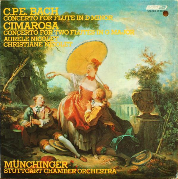 LP Record CARL PHILIPP EMANUEL BACH / DOMENIC - Concerto For Flute In D Minor / Con CS6739 London Records 1972 US Classical Used
LP Record CARL PHILIPP EMANUEL BACH / DOMENIC - Concerto For Flute In D Minor / Con CS6739 London Records 1972 US Classical Used