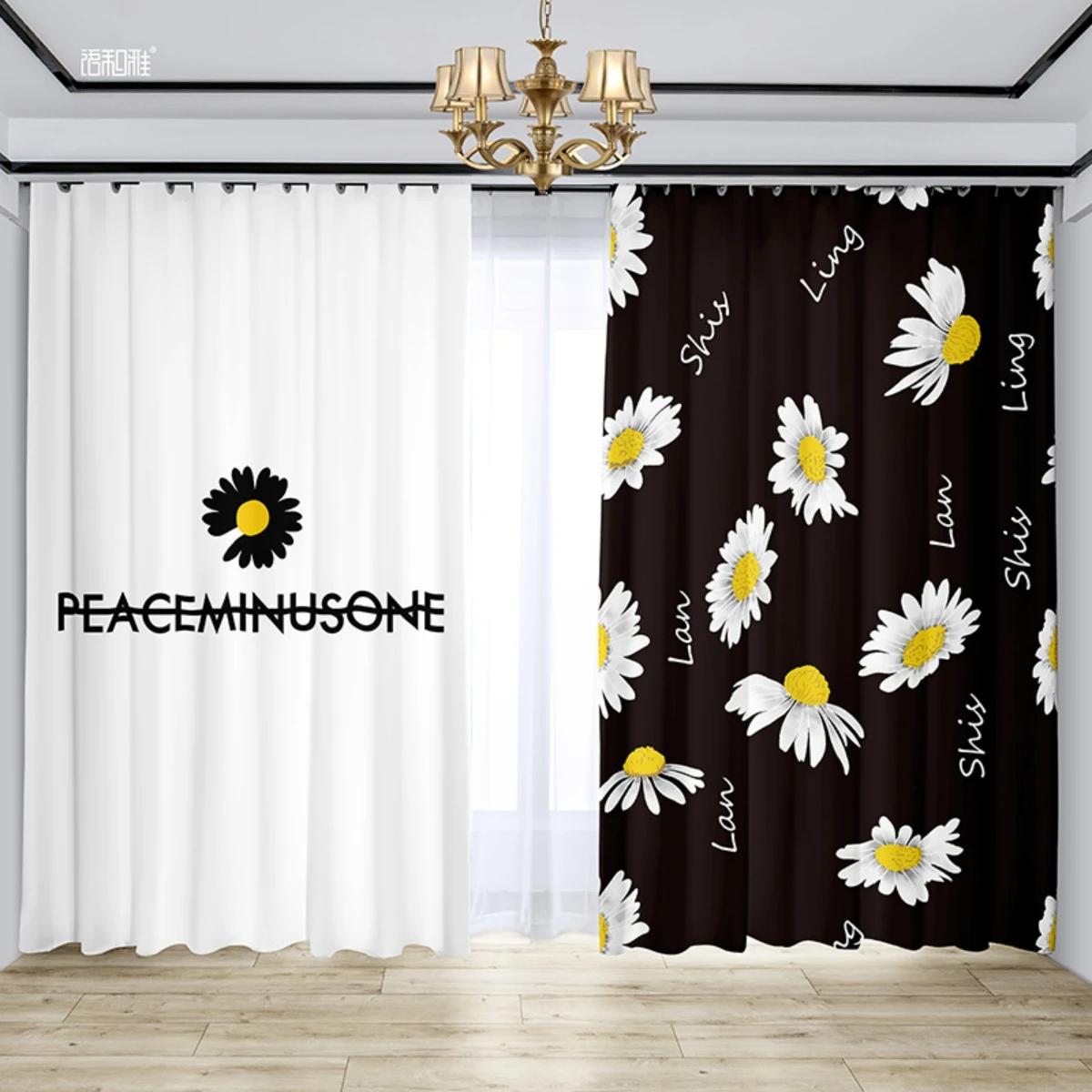 Черно-белые шторы с маргаритками, затемняющие шторы, солнцезащитные шторы, простые шторы для спальни, легкие перегородки, плотные шторы на окна, 2 шт. W55 X H120cm X 2&Grommet Top
Черно-белые шторы с маргаритками, затемняющие шторы, солнцезащитные шторы, простые шторы для спальни, легкие перегородки, плотные шторы на окна, 2 шт. W55 X H120cm X 2&Grommet Top