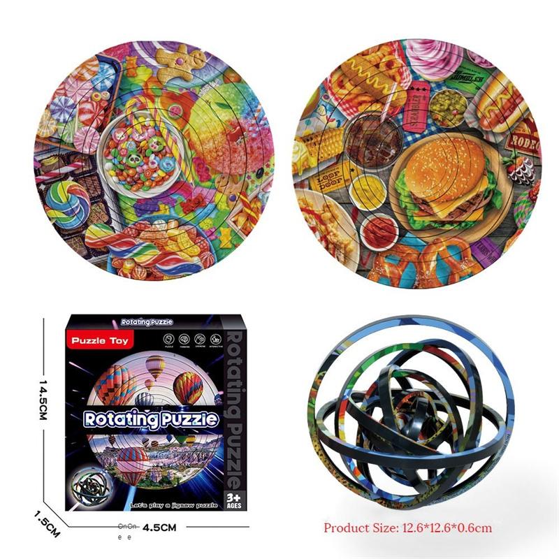 360 Degree Rotating Puzzle Best Gift for Kid and Teenagers Suitable for Those Who Like Brain Teasers 3D Rotating Flip Puzzle Toy 1PC
360 Degree Rotating Puzzle Best Gift for Kid and Teenagers Suitable for Those Who Like Brain Teasers 3D Rotating Flip Puzzle Toy 1PC