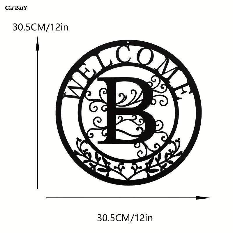 Forged Metal Letter B 30cm Black Door Plaque Home Decor
Forged Metal Letter B 30cm Black Door Plaque Home Decor