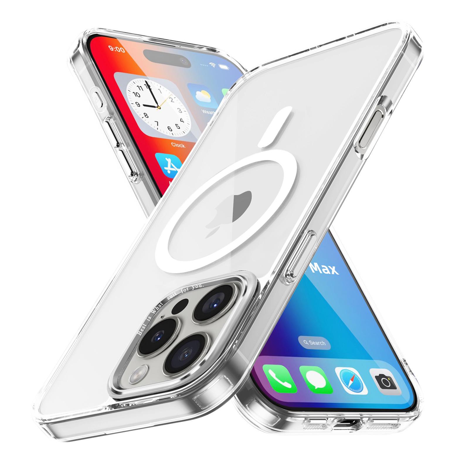 For iPhone 16 Pro Case Compatible with MagSafe TPU+PC Transparent Phone Cover Transparent
For iPhone 16 Pro Case Compatible with MagSafe TPU+PC Transparent Phone Cover Transparent