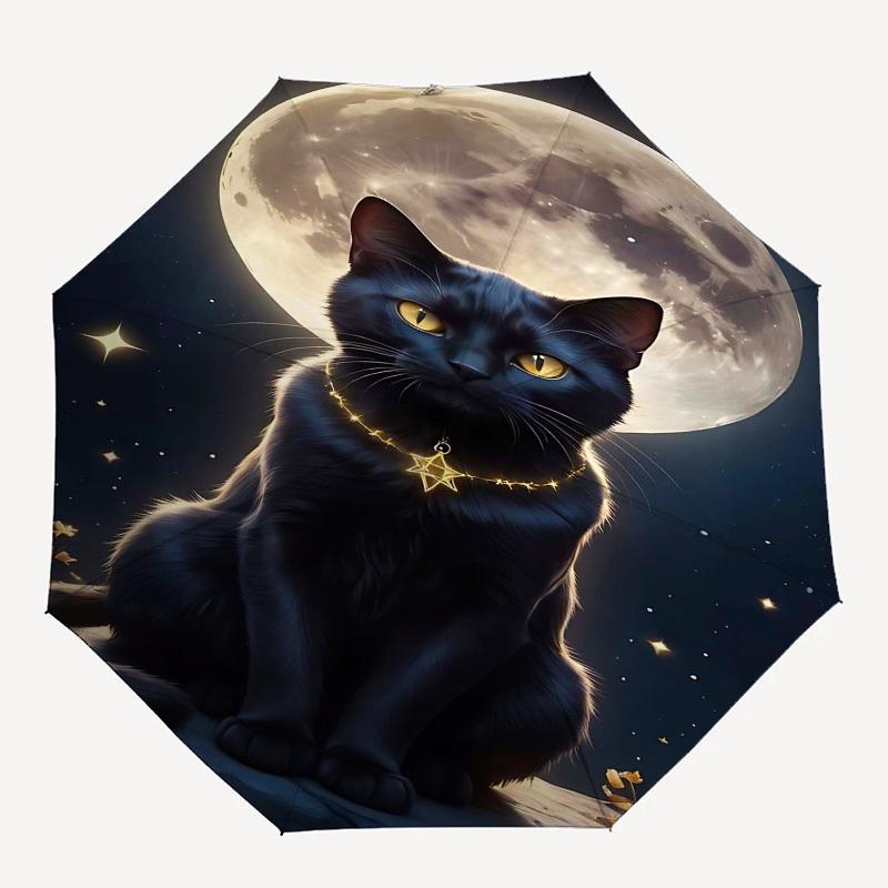 1pc cat moonOpen/Close Umbrella-Windproof, Compact Travel Umbrella, Sturdy 8-Rib Shaft, Outdoor Accessory1196
1pc cat moonOpen/Close Umbrella-Windproof, Compact Travel Umbrella, Sturdy 8-Rib Shaft, Outdoor Accessory1196