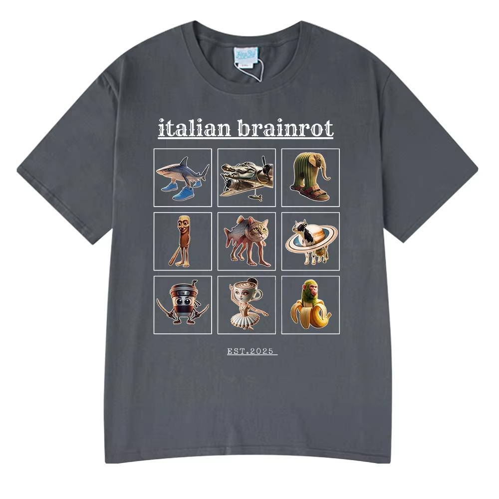 Italian Brainrot Funny Meme T-shirts Tralalero Tralala Tung Tung Tung Sahur Bombardiro Crocodilo Lirili Larila Men Women T Shirt 4XL
Italian Brainrot Funny Meme T-shirts Tralalero Tralala Tung Tung Tung Sahur Bombardiro Crocodilo Lirili Larila Men Women T Shirt 4XL