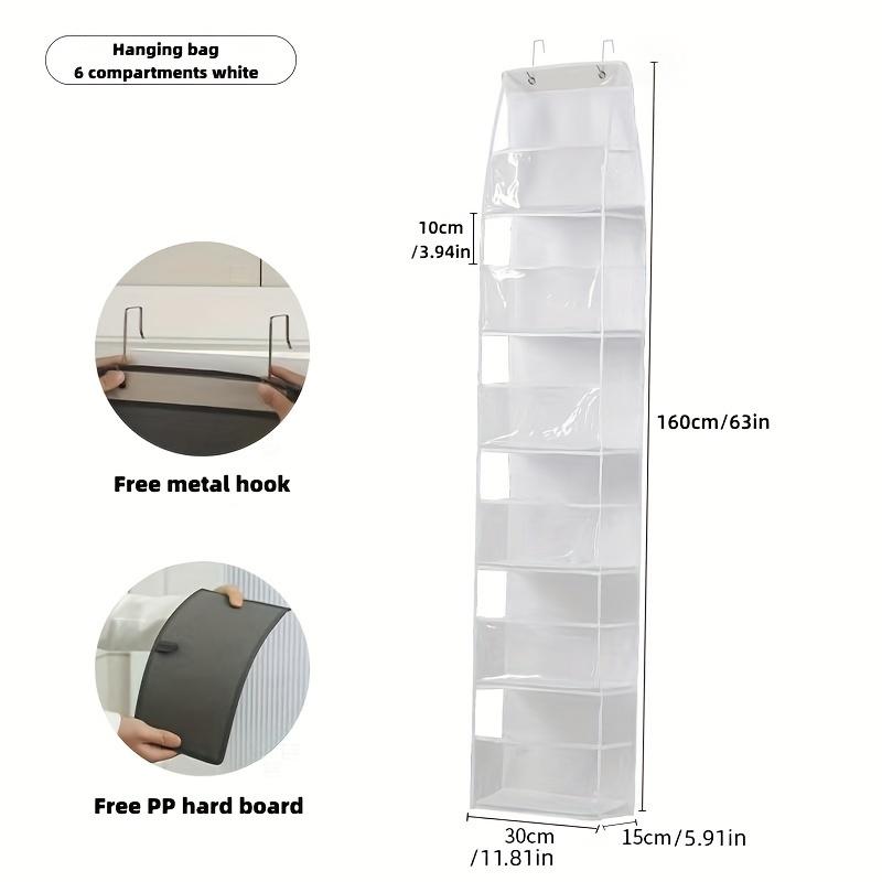 Non-Woven Fabric 6 Layer Storage Bag Wall Door Back Hanging Underwear Handbag Toy Organizer White
Non-Woven Fabric 6 Layer Storage Bag Wall Door Back Hanging Underwear Handbag Toy Organizer White