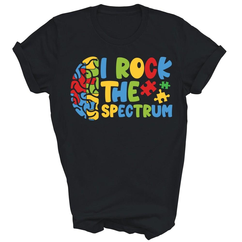 Autistic Autism Awareness I Rock Spectrum Unisex Shirt Gift 2XL
Autistic Autism Awareness I Rock Spectrum Unisex Shirt Gift 2XL