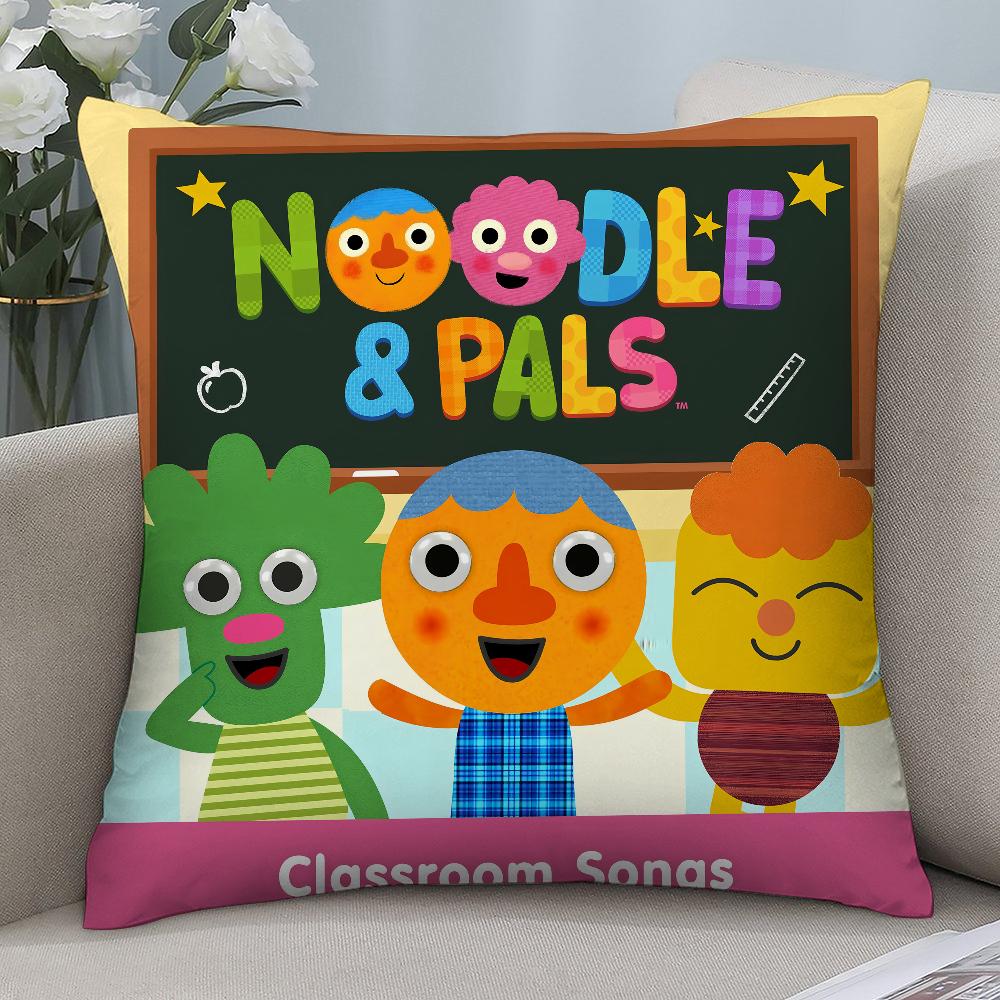 Cartoon N-Noodle & Pals Pillow Case Short Plush Pillow Covers Sofa Decorative Gift Home Double-sided Printing Cushion Cover 18x18Inch
Cartoon N-Noodle & Pals Pillow Case Short Plush Pillow Covers Sofa Decorative Gift Home Double-sided Printing Cushion Cover 18x18Inch