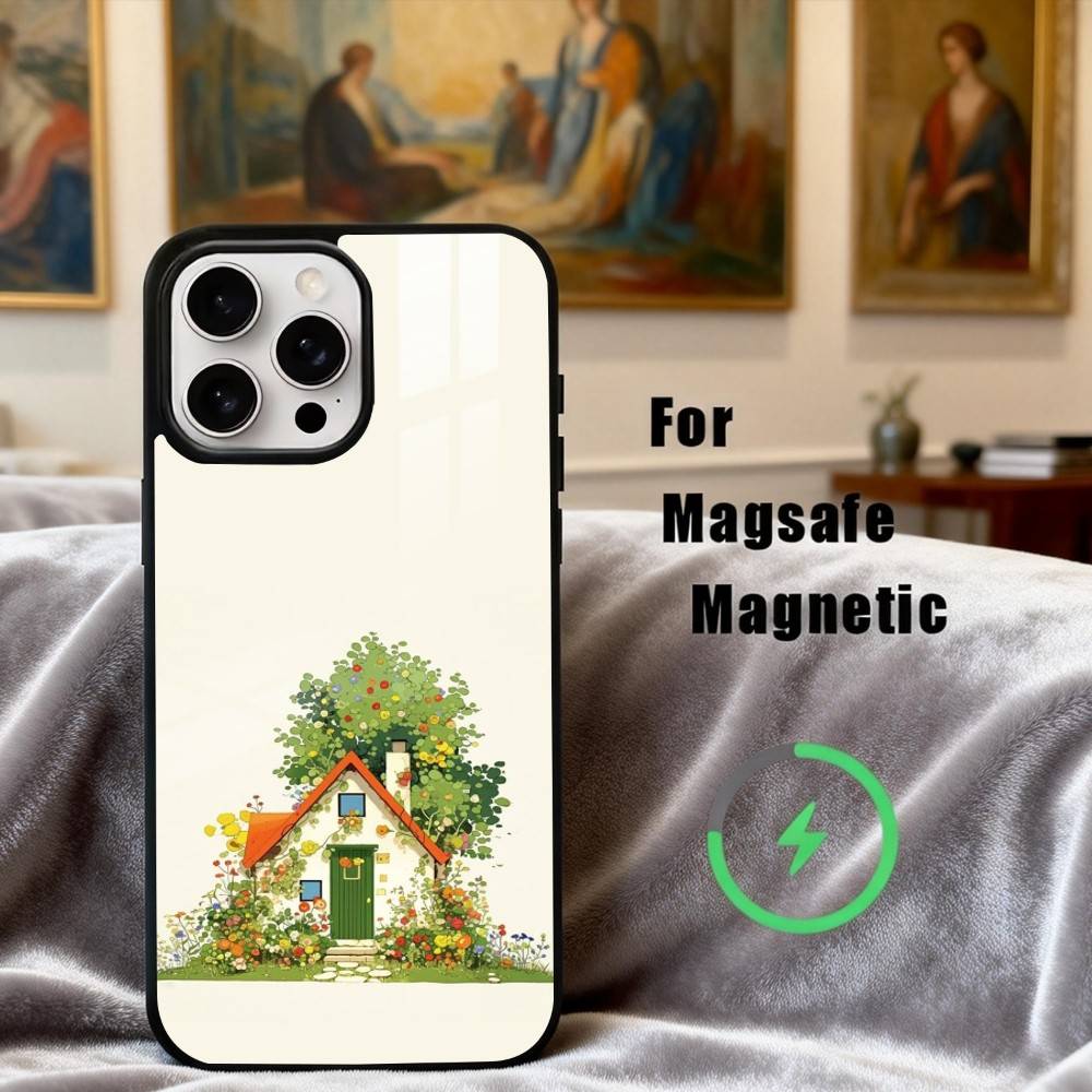 Hand-painted Small House cartoon Phone Case For iPhone17,16,15,14,13,12,11 Plus,Pro Max Magnetic For Magsafe Wireless Charging iPhone11PROMAX
Hand-painted Small House cartoon Phone Case For iPhone17,16,15,14,13,12,11 Plus,Pro Max Magnetic For Magsafe Wireless Charging iPhone11PROMAX