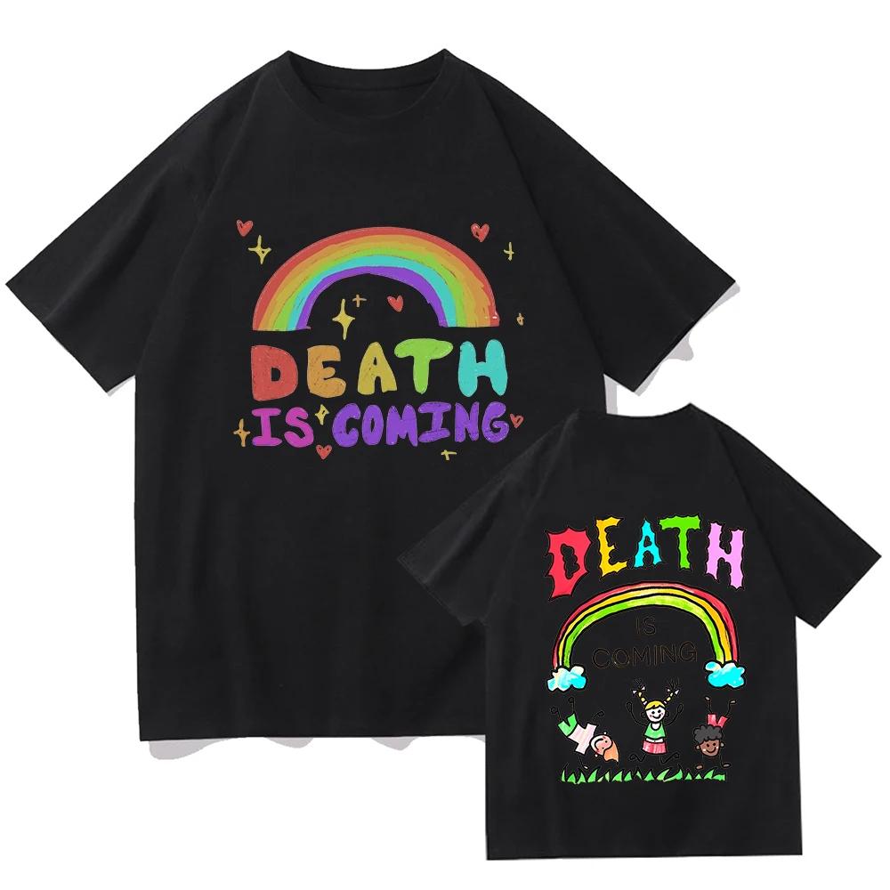 Death Is Coming T Shirt 2026 Fashion MenWomen Harajuku Graphic TShirt Unisex High Quality Aesthetic Vintage Cotton Tees Shirts L
Death Is Coming T Shirt 2026 Fashion MenWomen Harajuku Graphic TShirt Unisex High Quality Aesthetic Vintage Cotton Tees Shirts L