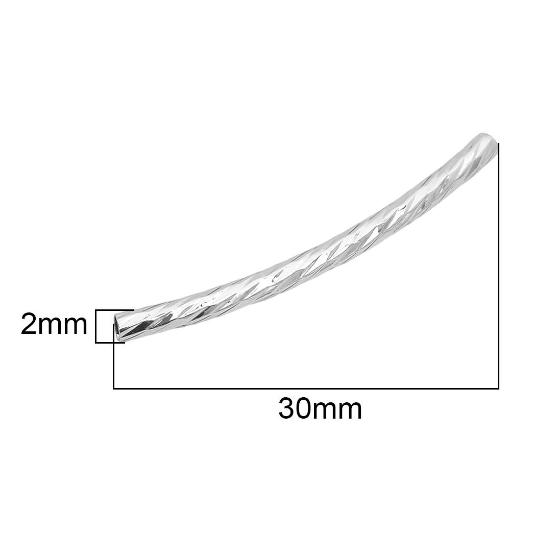 Мідні вигнуті аксесуари для виготовлення ювелірних виробів своїми руками 06 срібний
Мідні вигнуті аксесуари для виготовлення ювелірних виробів своїми руками 06 срібний