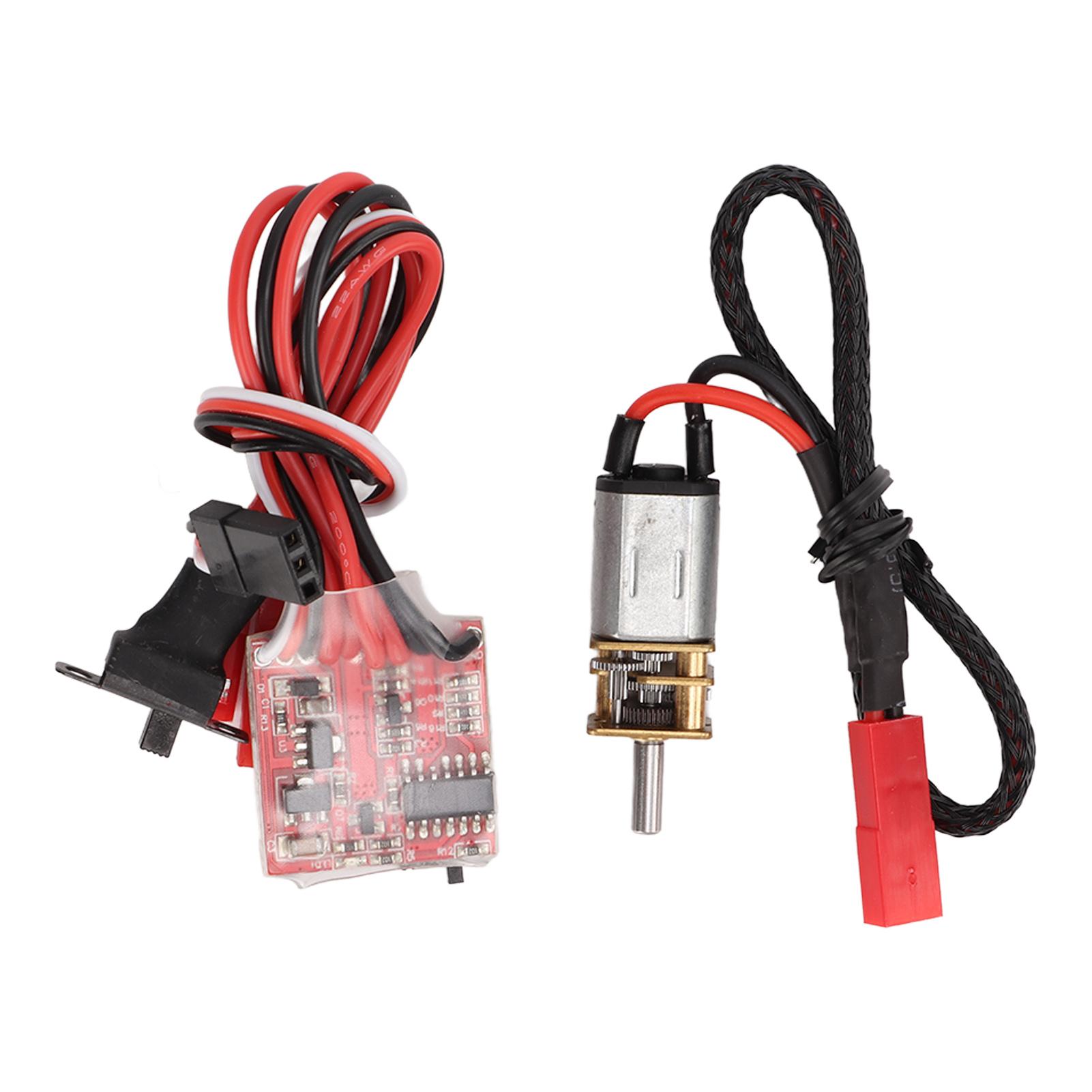 RC Geared Motor High Torsion Universal Speed Reduction Remote Control Model Car Accessories 50rpm
RC Geared Motor High Torsion Universal Speed Reduction Remote Control Model Car Accessories 50rpm