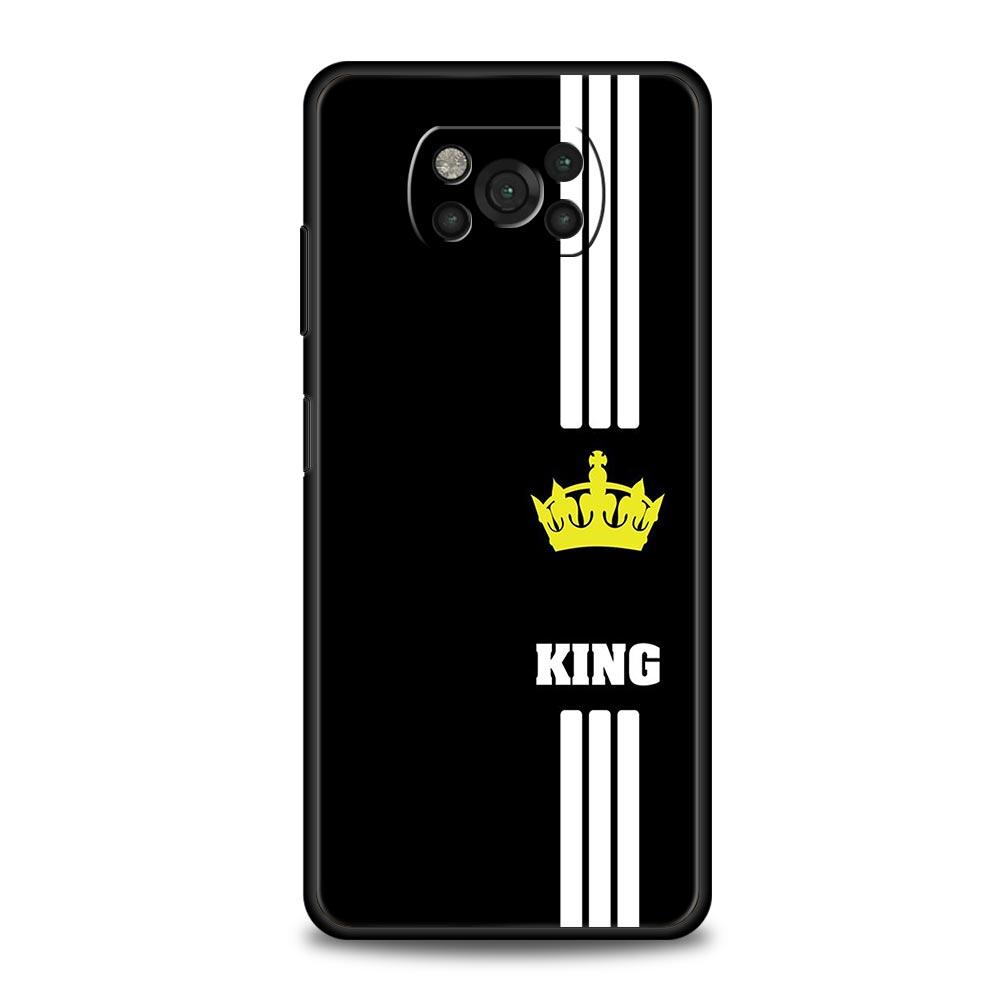 Парный стиль Король Королева Чехол для телефона Для Xiaomi Poco X6 X5 Pro X4 X3 NFC F5 Pro F4 F3 GT M5 M4 Pro 5G M3 Обложка Poco M3
Парный стиль Король Королева Чехол для телефона Для Xiaomi Poco X6 X5 Pro X4 X3 NFC F5 Pro F4 F3 GT M5 M4 Pro 5G M3 Обложка Poco M3