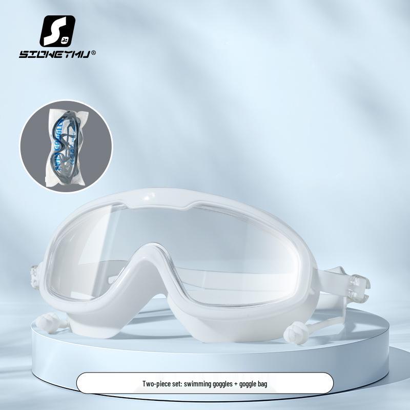 Взрослые очки для плавания от близорукости, с защитой от запотевания, HD, водонепроницаемые, с большой оправой
Взрослые очки для плавания от близорукости, с защитой от запотевания, HD, водонепроницаемые, с большой оправой