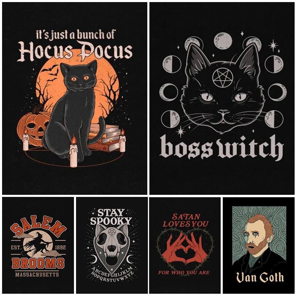 Boss Witch Hocus Pocus Wall Art Холст Картина Garpe Nogten Настенные картины для гостиной Плакаты с принтами Домашний декор без рамки
Boss Witch Hocus Pocus Wall Art Холст Картина Garpe Nogten Настенные картины для гостиной Плакаты с принтами Домашний декор без рамки