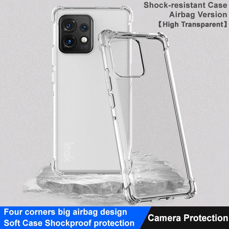 IMAK For Motorola Moto X40 5G/Edge 40 Pro 5G Four Corner Airbag Shockproof Case Soft TPU Anti-scratch Protective Cover Transparent
IMAK For Motorola Moto X40 5G/Edge 40 Pro 5G Four Corner Airbag Shockproof Case Soft TPU Anti-scratch Protective Cover Transparent