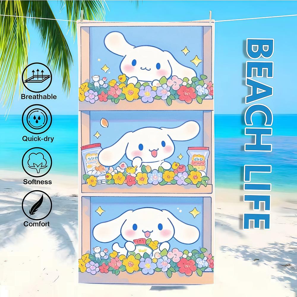 Towel Textile Bathrobe Beach SRO Quick-Drying Lightweight Portable Camping Cinnamoroll Swim Pool Tiered Travel W40*H60(CM)
Towel Textile Bathrobe Beach SRO Quick-Drying Lightweight Portable Camping Cinnamoroll Swim Pool Tiered Travel W40*H60(CM)