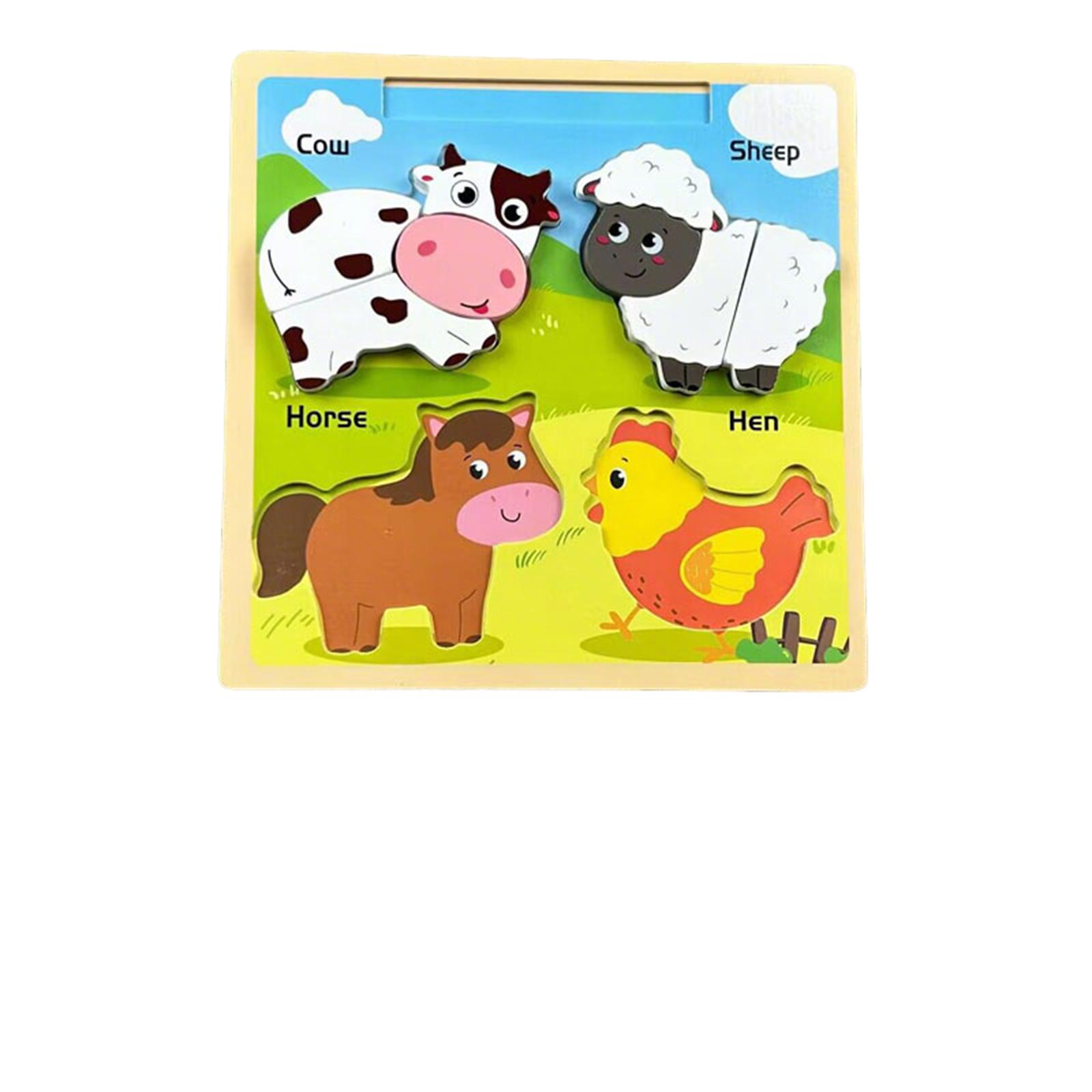 Детский деревянный пазл Развивающие игрушки 10 мл One Size
Детский деревянный пазл Развивающие игрушки 10 мл One Size