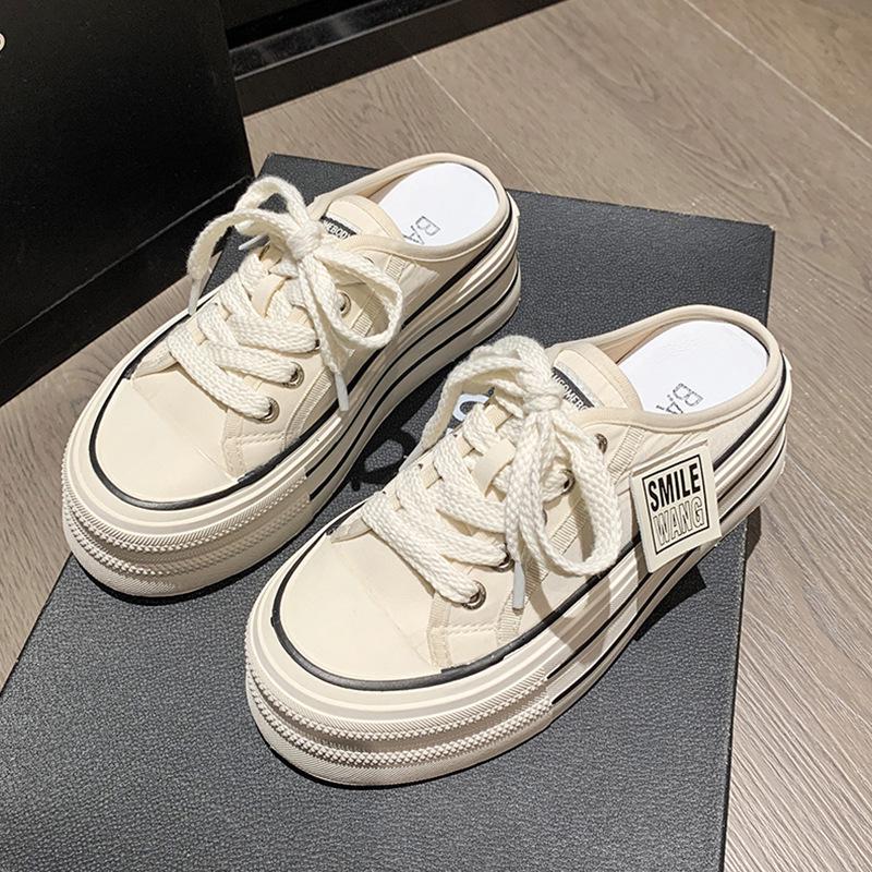 Женские летние парусиновые полушлепанцы: 2025 Стиль Хай-Энд с Толстой Подошвой 37 бежевый
Женские летние парусиновые полушлепанцы: 2025 Стиль Хай-Энд с Толстой Подошвой 37 бежевый