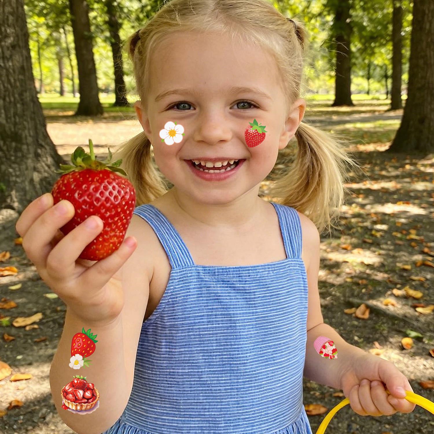 Strawberry party playful tattoo waterproof 10Sheets disposable tattoo stickers strawberry cake dessert birthday party party pink Home 10 Sheets червоний
Strawberry party playful tattoo waterproof 10Sheets disposable tattoo stickers strawberry cake dessert birthday party party pink Home 10 Sheets червоний