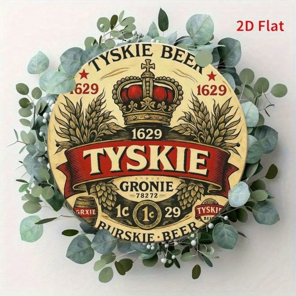 Metal Poster Retro Beer Sign Tyskie Crown 20x20 cm Vintage Pub Wall Decor for Home Bar
Metal Poster Retro Beer Sign Tyskie Crown 20x20 cm Vintage Pub Wall Decor for Home Bar