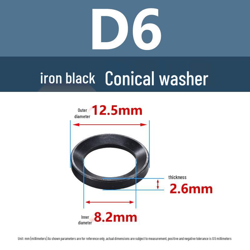 304 Stainless Steel Concave-Convex Spherical Tapered Surface Gasket Combination, Solid Bowl-Shaped Gasket D6D24.
304 Stainless Steel Concave-Convex Spherical Tapered Surface Gasket Combination, Solid Bowl-Shaped Gasket D6D24.