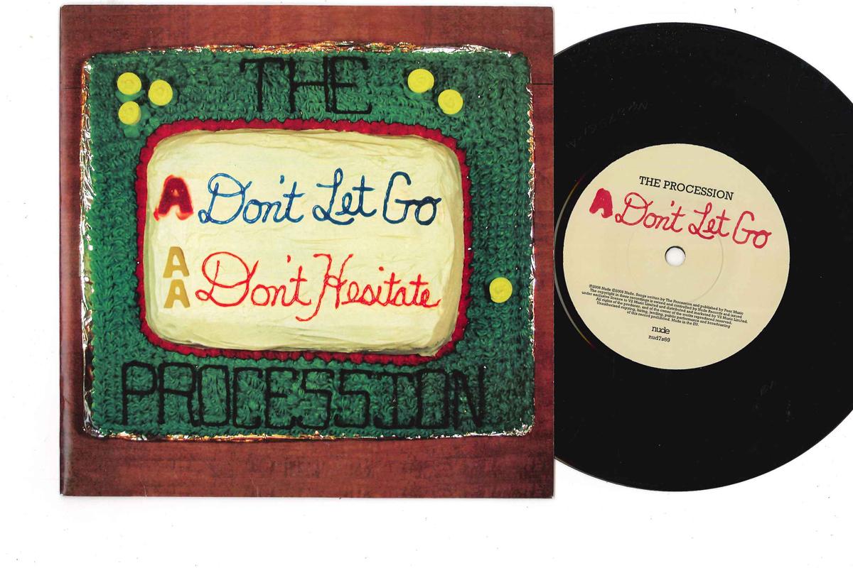 7-дюймовая пластинка PROCESSION - Don t Let Go / Don t Hesitate NUD7S69 NUDE 2007 UK Рок Б/У
7-дюймовая пластинка PROCESSION - Don t Let Go / Don t Hesitate NUD7S69 NUDE 2007 UK Рок Б/У