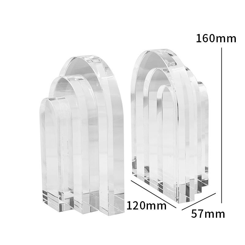 European Light Luxury Crystal Bookends for Home or Office Decor Safety Packaging
European Light Luxury Crystal Bookends for Home or Office Decor Safety Packaging