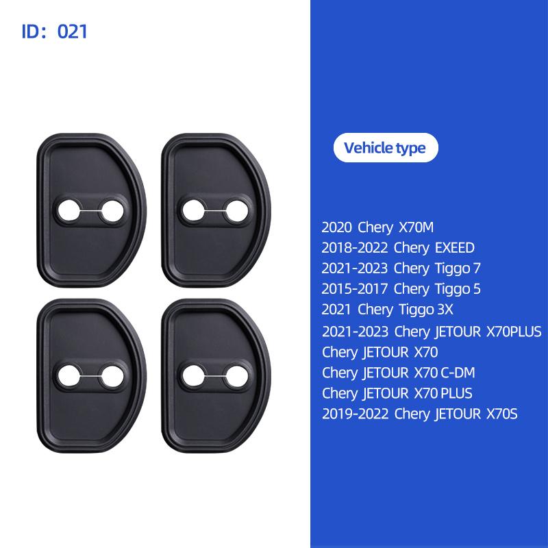 4Pieces Black Silicone Doors Lock Buckle Cover Protective Sleeve Shock Mat for Chery Tiggo7 Tiggo5X Tiggo8 Arrizo8 Jetour X70
4Pieces Black Silicone Doors Lock Buckle Cover Protective Sleeve Shock Mat for Chery Tiggo7 Tiggo5X Tiggo8 Arrizo8 Jetour X70