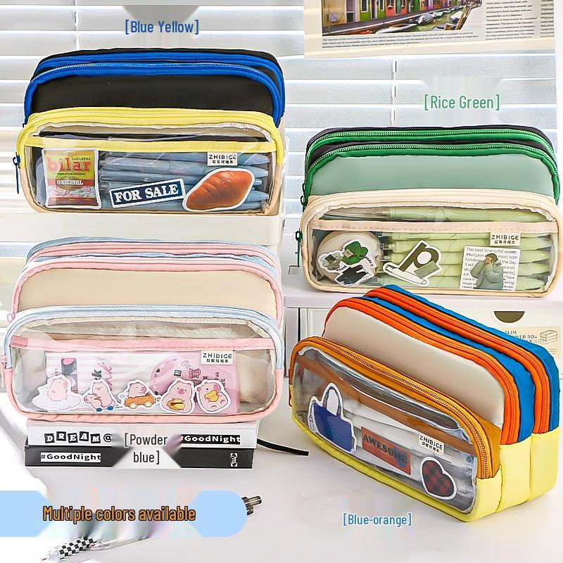 American Dopamine Multifunctional Pencil Case for Students – Stylish & Practical Stationery Box Holds 100 Pens
American Dopamine Multifunctional Pencil Case for Students – Stylish & Practical Stationery Box Holds 100 Pens