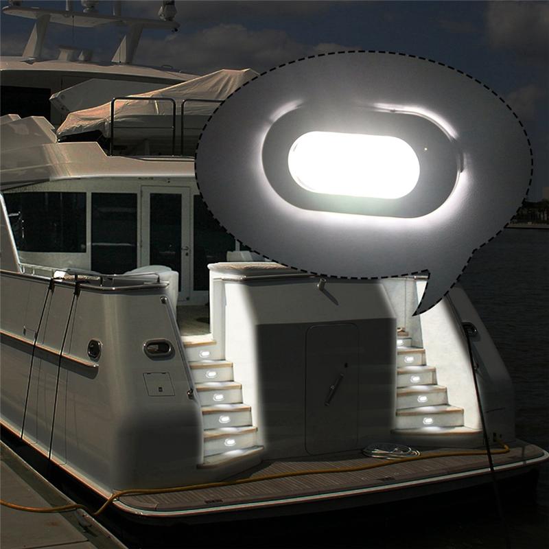 4PCS LED Courtesy Light Step Lights Accent Utility Lighting Mounted For Boat Yacht RV Caravan Light
4PCS LED Courtesy Light Step Lights Accent Utility Lighting Mounted For Boat Yacht RV Caravan Light