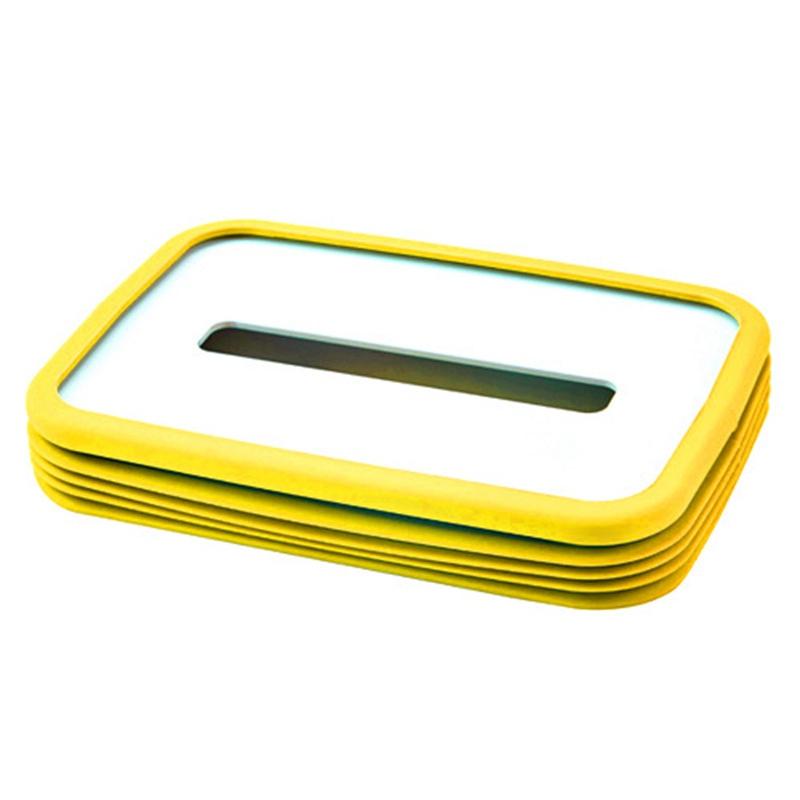 Чайний столик Tisue Box Креативна силіконова автомобільна серветка Elastic Lifting Box Restaurant Plastic жовтий
Чайний столик Tisue Box Креативна силіконова автомобільна серветка Elastic Lifting Box Restaurant Plastic жовтий