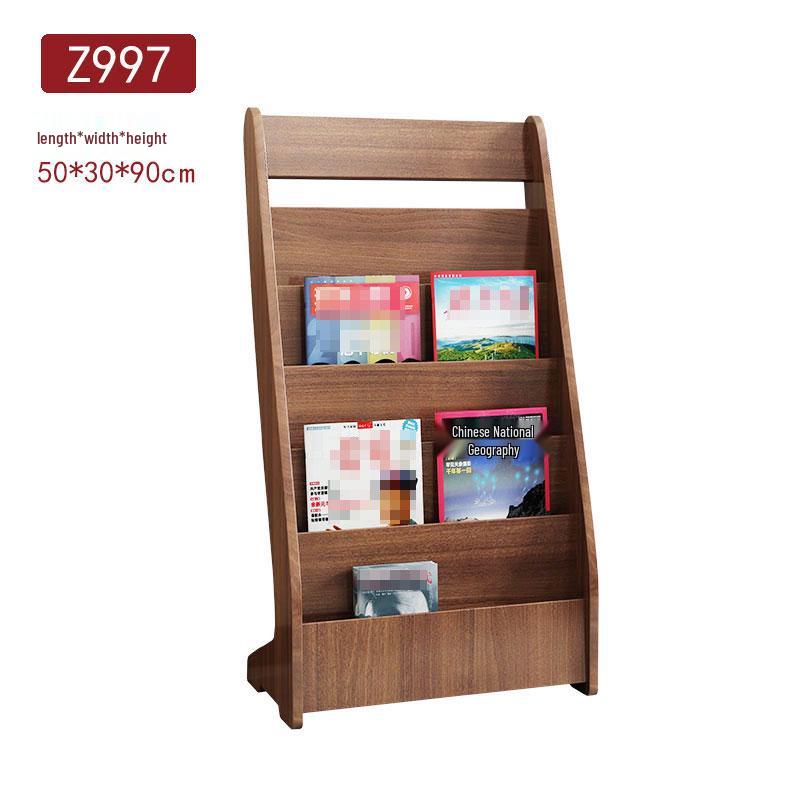 Wooden Floor Standing Display: Newspaper, Magazine & Book Rack Storage Stand
Wooden Floor Standing Display: Newspaper, Magazine & Book Rack Storage Stand