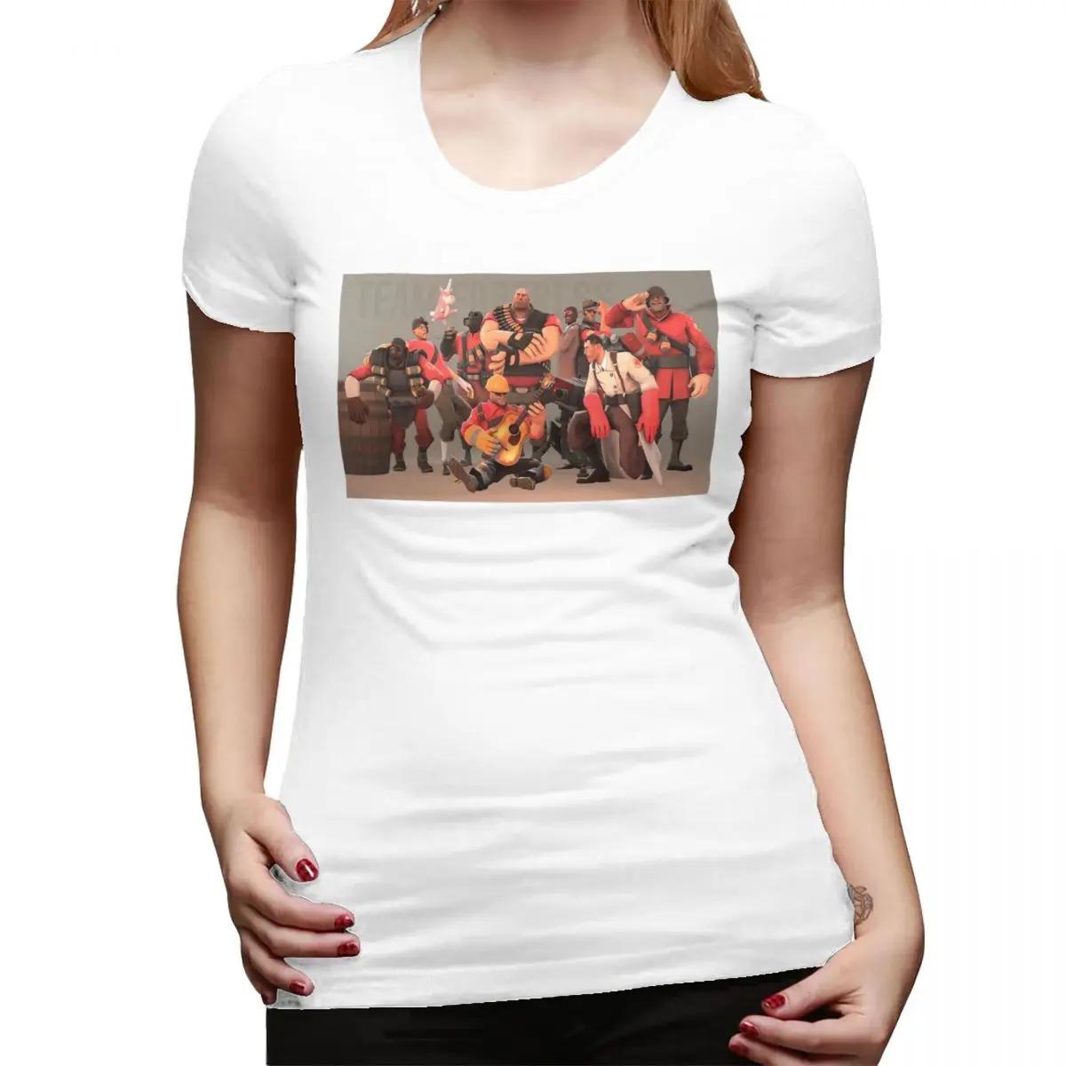 Team Fortress 2 Guitar TShirt for Women Round Neck Streetwear T Shirts Womens Tees Short Summer Clothes Tops S
Team Fortress 2 Guitar TShirt for Women Round Neck Streetwear T Shirts Womens Tees Short Summer Clothes Tops S