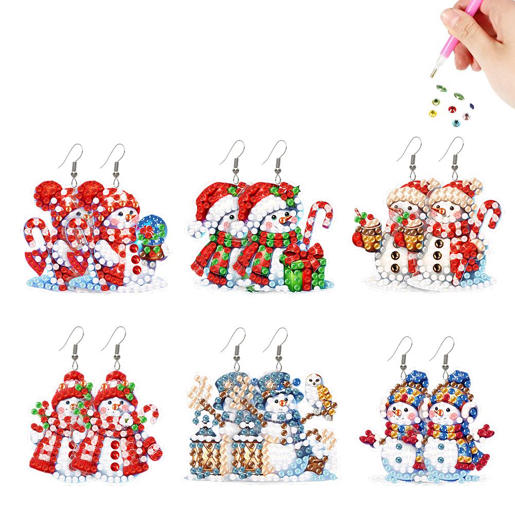 6 Pairs Double Sided Christmas Gnome 5D DIY Earring Making Kit Drop Earrings Jewelry Pendant DIY Craft Jewelry Making Ornaments
6 Pairs Double Sided Christmas Gnome 5D DIY Earring Making Kit Drop Earrings Jewelry Pendant DIY Craft Jewelry Making Ornaments