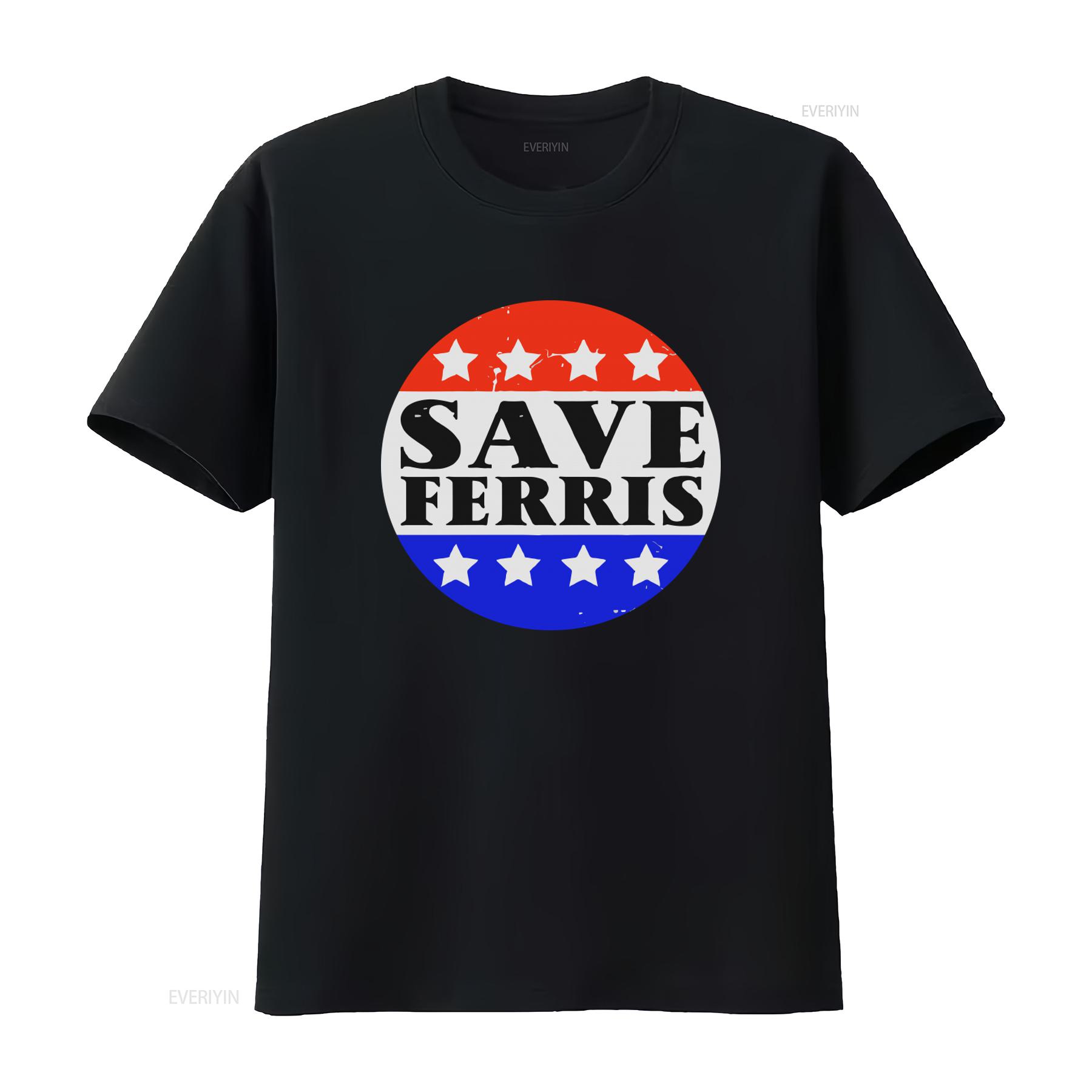 Save Ferris 80s Movie Inspired T Shirt 100 Cotton Funny Afflict Design for Retro Lovers vintage Washed homme Stretched Unisex 4XL
Save Ferris 80s Movie Inspired T Shirt 100 Cotton Funny Afflict Design for Retro Lovers vintage Washed homme Stretched Unisex 4XL