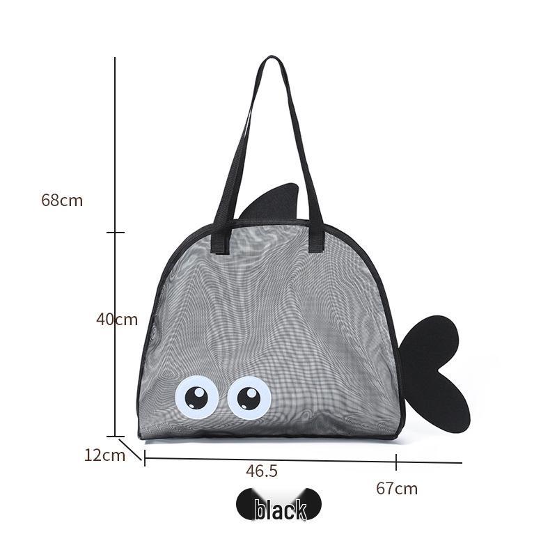 2025 Большая Вместимость Многофункциональная Пляжная Сетчатая Сумка для Игрушек для Плавания на Открытом Воздухе