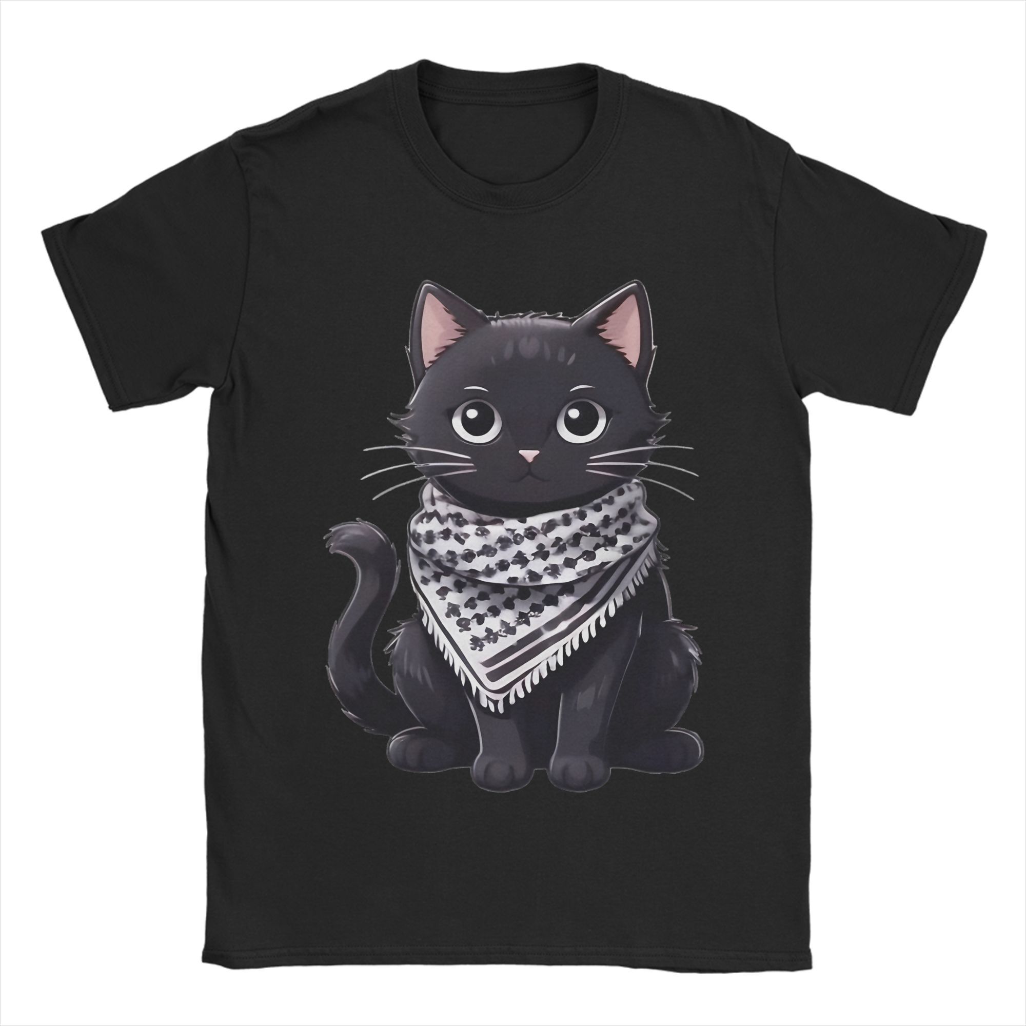 Palestine Cute Cat Wearing the keffiyeh T-Shirts Men Pure Cotton Tee Shirt Crew Neck Short Sleeve T Shirt Plus Size Clothes 5XL різнокольоровий
Palestine Cute Cat Wearing the keffiyeh T-Shirts Men Pure Cotton Tee Shirt Crew Neck Short Sleeve T Shirt Plus Size Clothes 5XL різнокольоровий