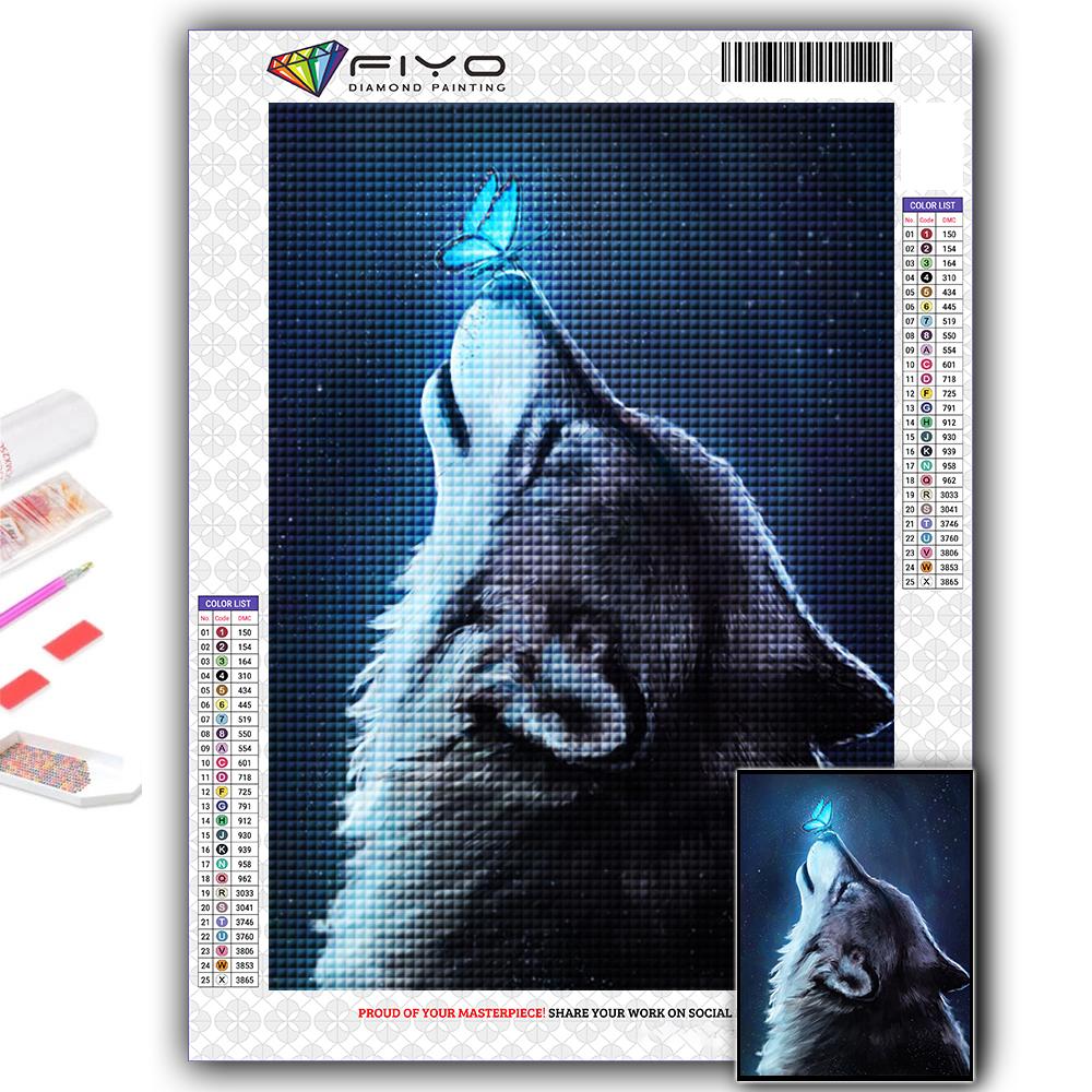 Алмазная вышивка животное волк 5D DIY Алмазная картина вышивка крестом горный хрусталь Full Round 20X30CM
Алмазная вышивка животное волк 5D DIY Алмазная картина вышивка крестом горный хрусталь Full Round 20X30CM