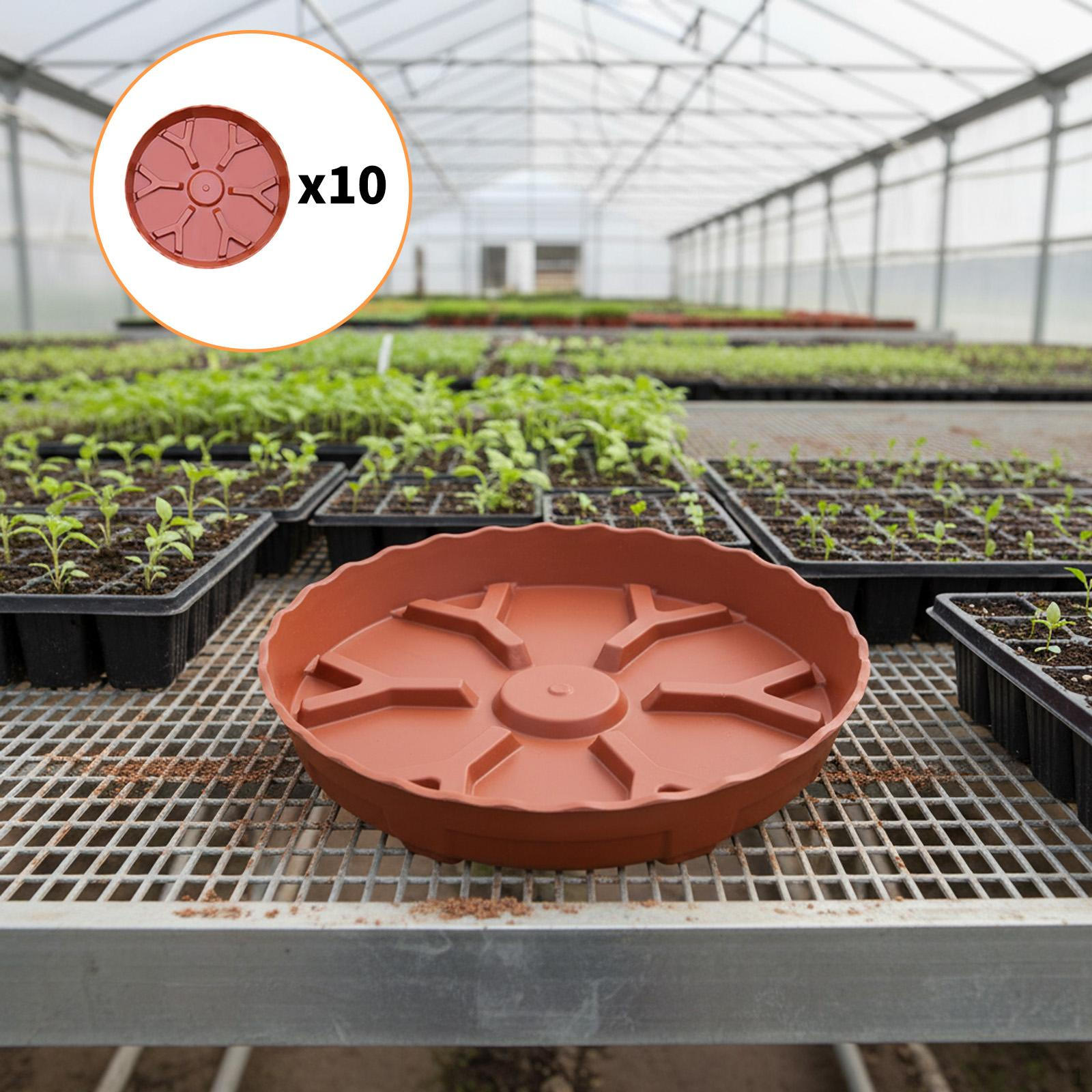 10 Breathable, Corrugated And Stable Y-shaped Plant Saucers (19.5 Cm) for Garden, Terrace красный
10 Breathable, Corrugated And Stable Y-shaped Plant Saucers (19.5 Cm) for Garden, Terrace красный