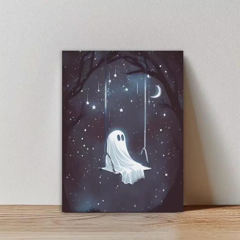 Art Deco Style Square Ghost Candlelight Canvas Poster Unframed Spooky Halloween Night Wall Art Home Living Room Party Decor 21X30CMNo Framed
Art Deco Style Square Ghost Candlelight Canvas Poster Unframed Spooky Halloween Night Wall Art Home Living Room Party Decor 21X30CMNo Framed