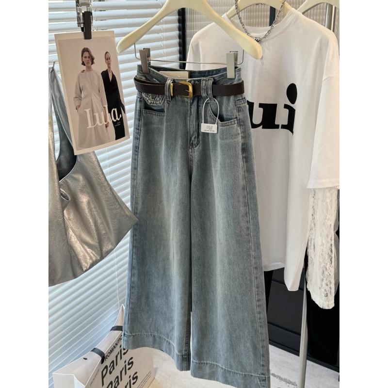 Nostalgic light blue nine-point jeans women s loose straight-leg pants slim narrow wide-leg pants small nine-point pants S светло-синий
Nostalgic light blue nine-point jeans women s loose straight-leg pants slim narrow wide-leg pants small nine-point pants S светло-синий