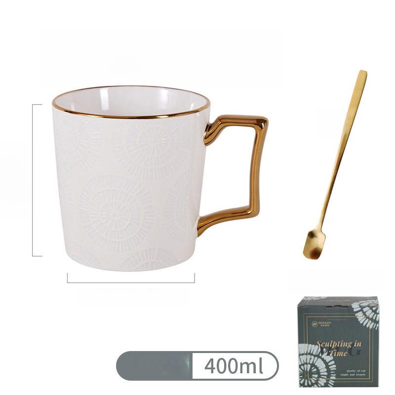 Ceramic Underglaze Cup Home Office Coffee Cup Water Cup Girls Large Capacity Couple Mugs 301-400ml
Ceramic Underglaze Cup Home Office Coffee Cup Water Cup Girls Large Capacity Couple Mugs 301-400ml