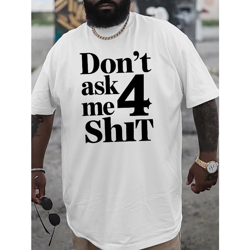 Don T Request Anything from Me. New Oversized Short-Sleeve T-Shirt Featuring American Fashion Prints, Designed for Men. Ideal for Spring And Summer S белый
Don T Request Anything from Me. New Oversized Short-Sleeve T-Shirt Featuring American Fashion Prints, Designed for Men. Ideal for Spring And Summer S белый
