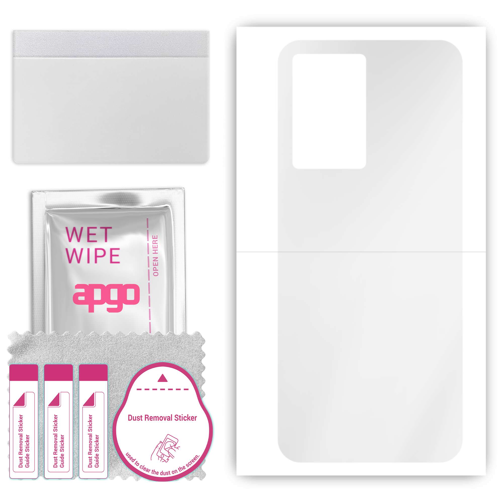 apgo Ultra Clear Protective Skin Sticker for the back compatible with Oppo A57 4G, Wrap Film, Hydrogel Film, Flexible, Soft TPU with positioning layer
apgo Ultra Clear Protective Skin Sticker for the back compatible with Oppo A57 4G, Wrap Film, Hydrogel Film, Flexible, Soft TPU with positioning layer