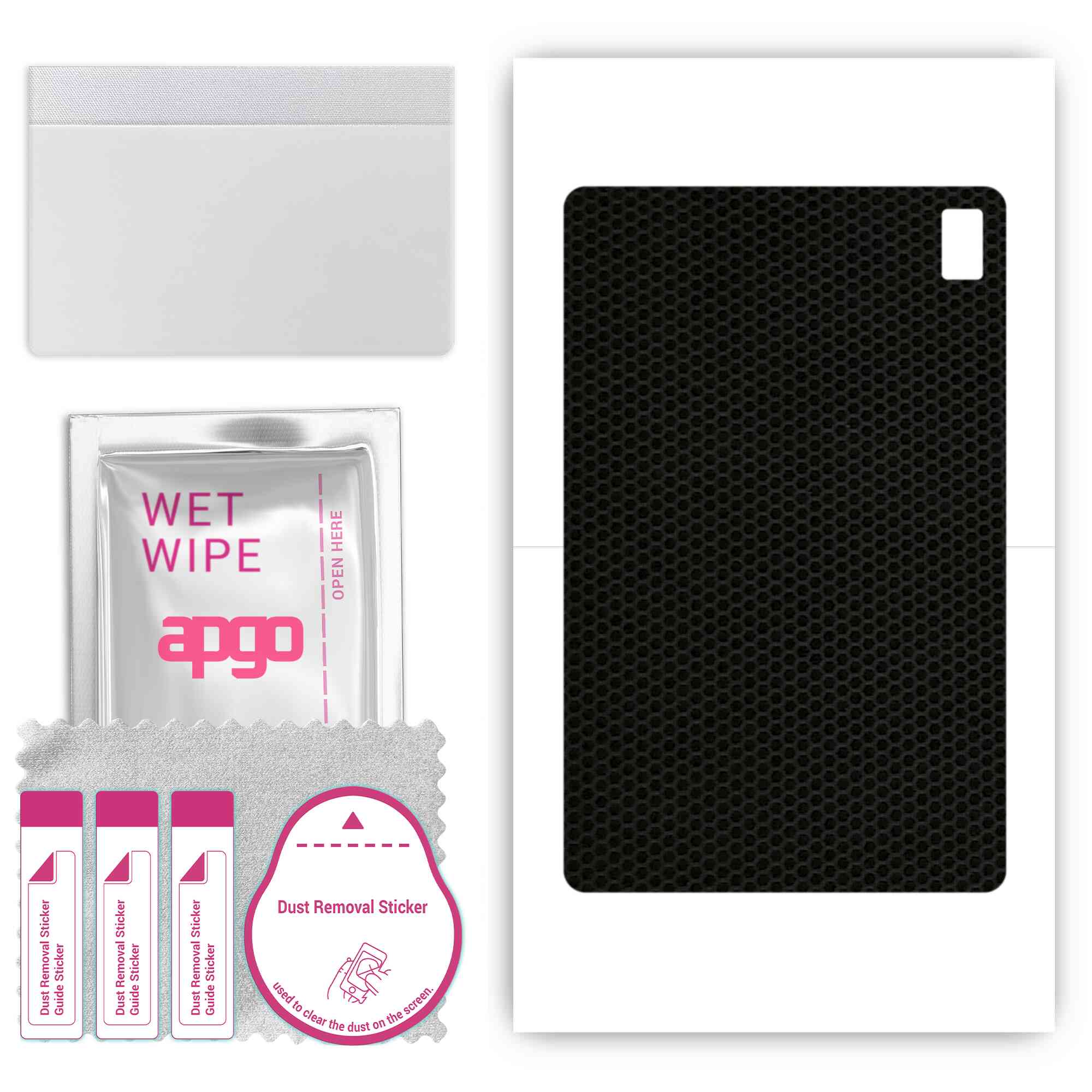 apgo skin sticker film foil vinyl for the BACK compatible with Umidigi A11 Tab, scratch-resistant, easy to install - Matrix
apgo skin sticker film foil vinyl for the BACK compatible with Umidigi A11 Tab, scratch-resistant, easy to install - Matrix