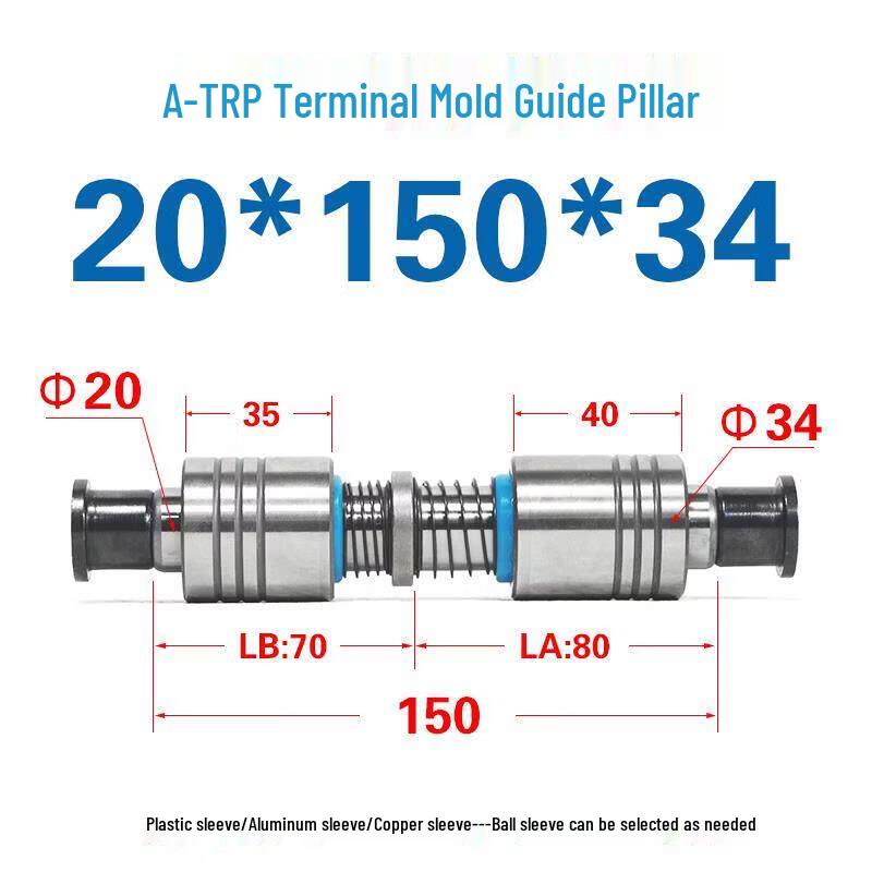 Precision Steel Ball Guide Post with Copper Cage
Precision Steel Ball Guide Post with Copper Cage