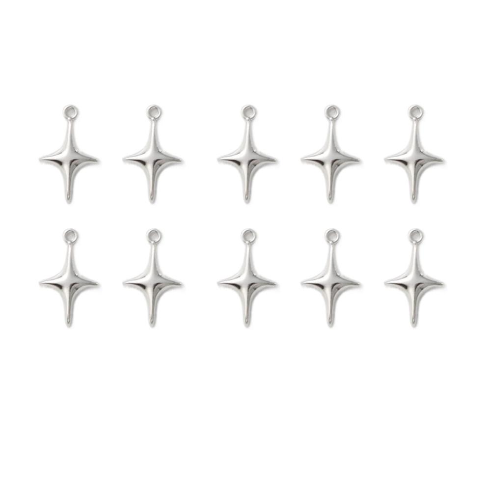 10 Pcs Romantic Polaris Enamel Charms Silver Handmade DIY Jewelry Accessories Star Pendants A
10 Pcs Romantic Polaris Enamel Charms Silver Handmade DIY Jewelry Accessories Star Pendants A