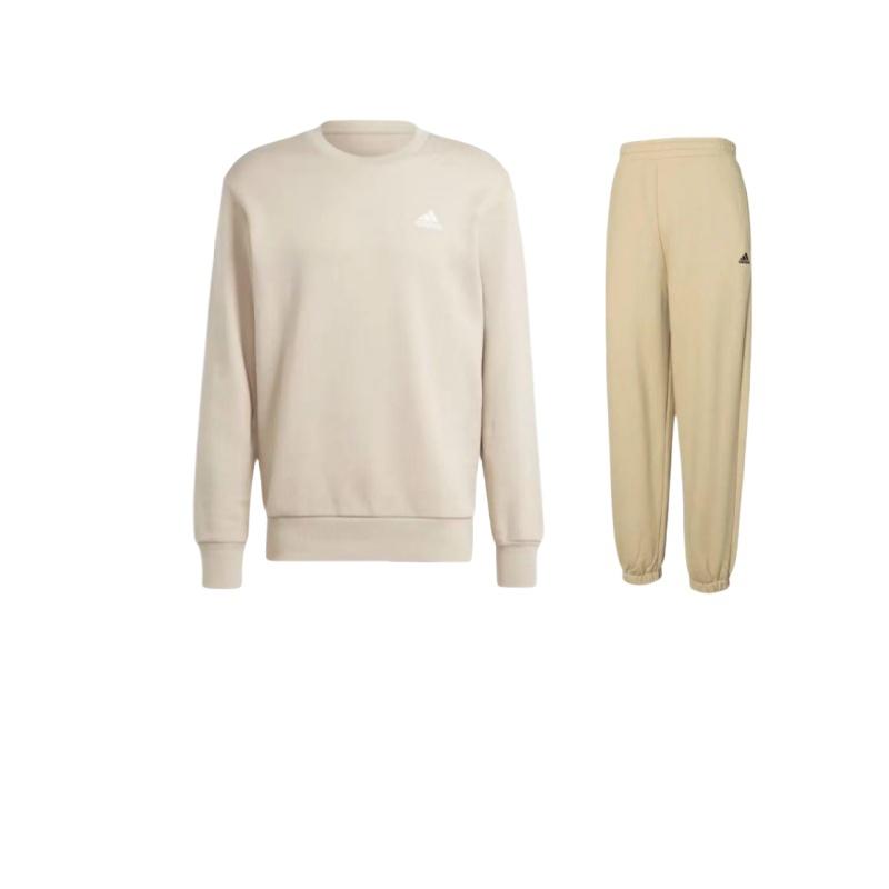 Adidas Letter Logo Print Round Neck Pullover Long Sleeve Cuffed Comfortable Pants Casual Sports Suit Unisex suit IV7609+-IJ6106 S
Adidas Letter Logo Print Round Neck Pullover Long Sleeve Cuffed Comfortable Pants Casual Sports Suit Unisex suit IV7609+-IJ6106 S